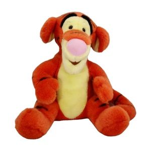 Disney Store Electronic Talking ,Giggle, Wiggle Tigger Plush 12” Winnie the Pooh